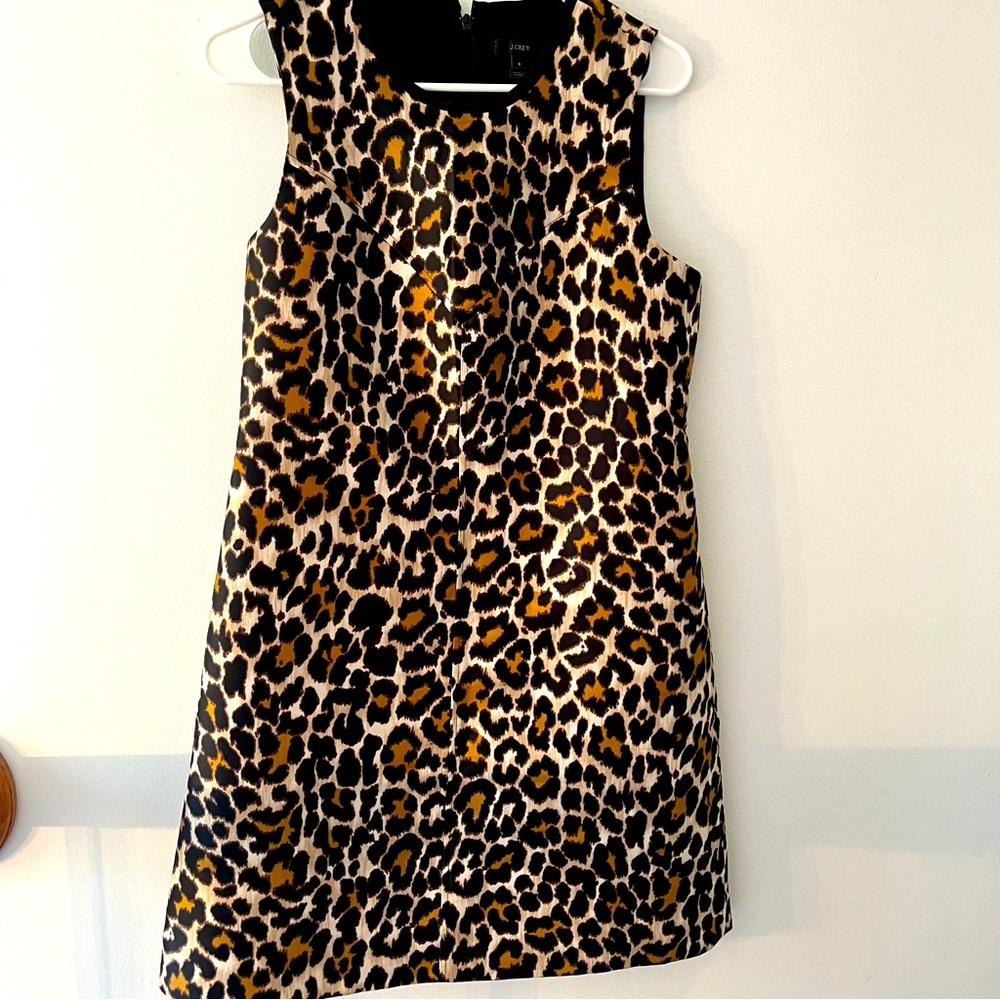 J.Crew Leopard print dress